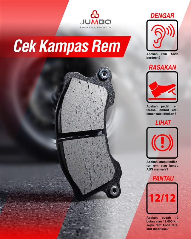 Cara cek kampas rem